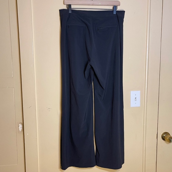 Athleta Navy Wide-Leg Pants - Picture 2 of 10